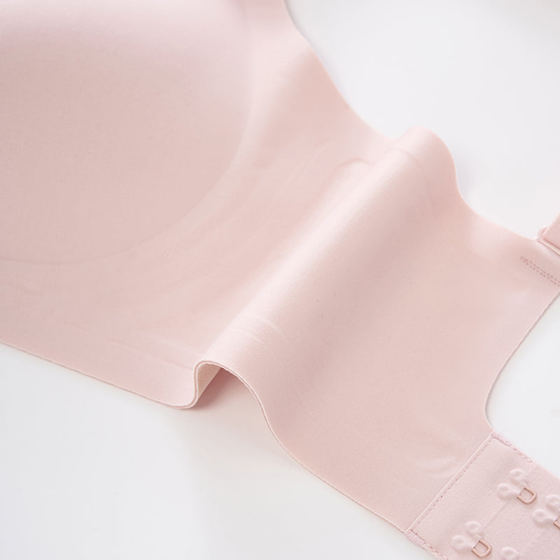 Seamless Wireless Bra with V-Neck | Comfortable Everyday Wear