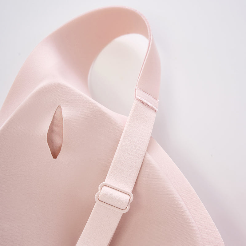 Seamless Wireless Bra with V-Neck | Comfortable Everyday Wear