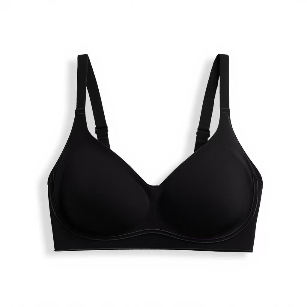 Wireless Seamless Bra with 3D Jelly Strip Support | Comfortable T-Shirt Bra