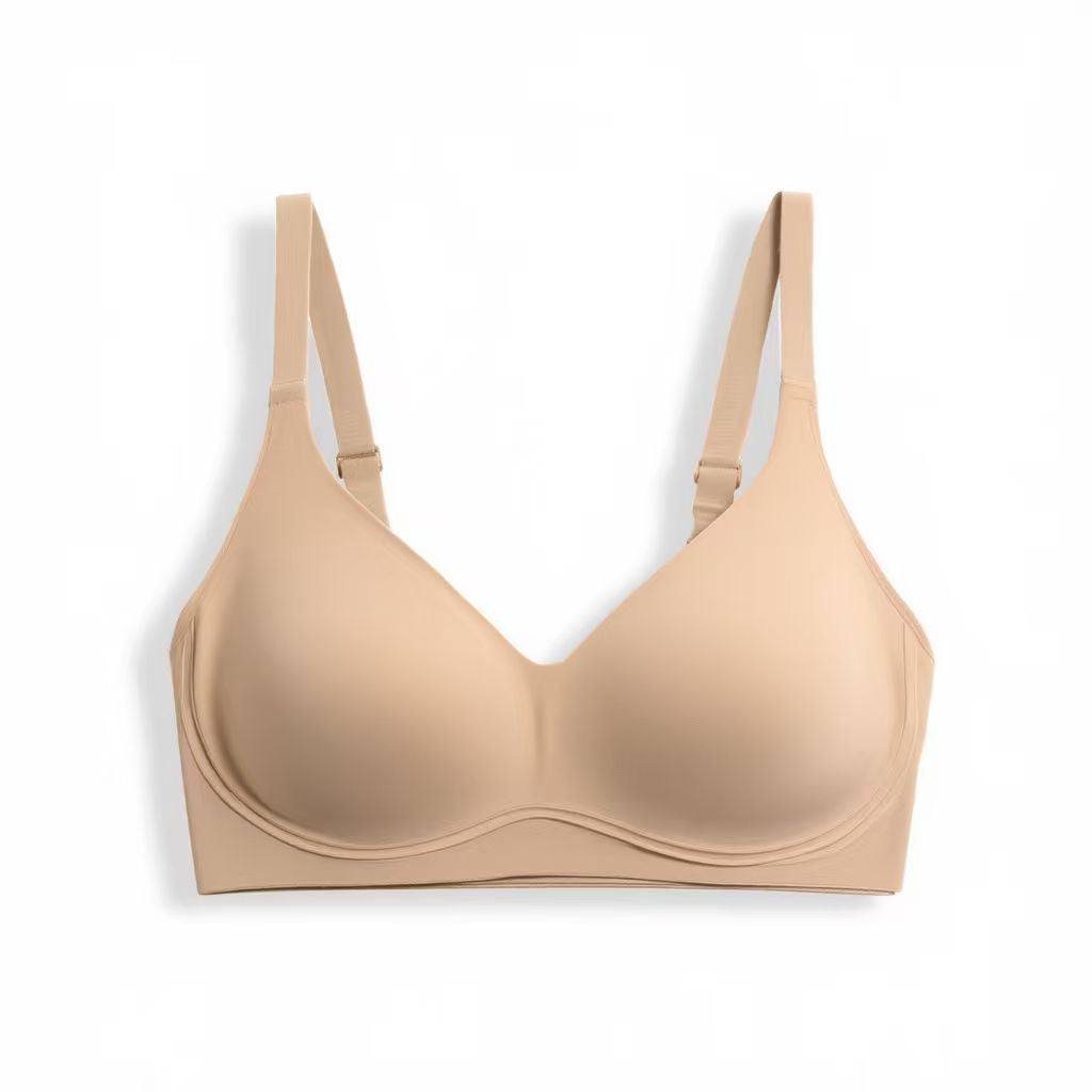 Wireless Seamless Bra with 3D Jelly Strip Support | Comfortable T-Shirt Bra