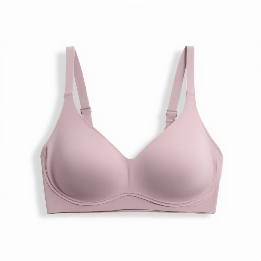Wireless Seamless Bra with 3D Jelly Strip Support | Comfortable T-Shirt Bra