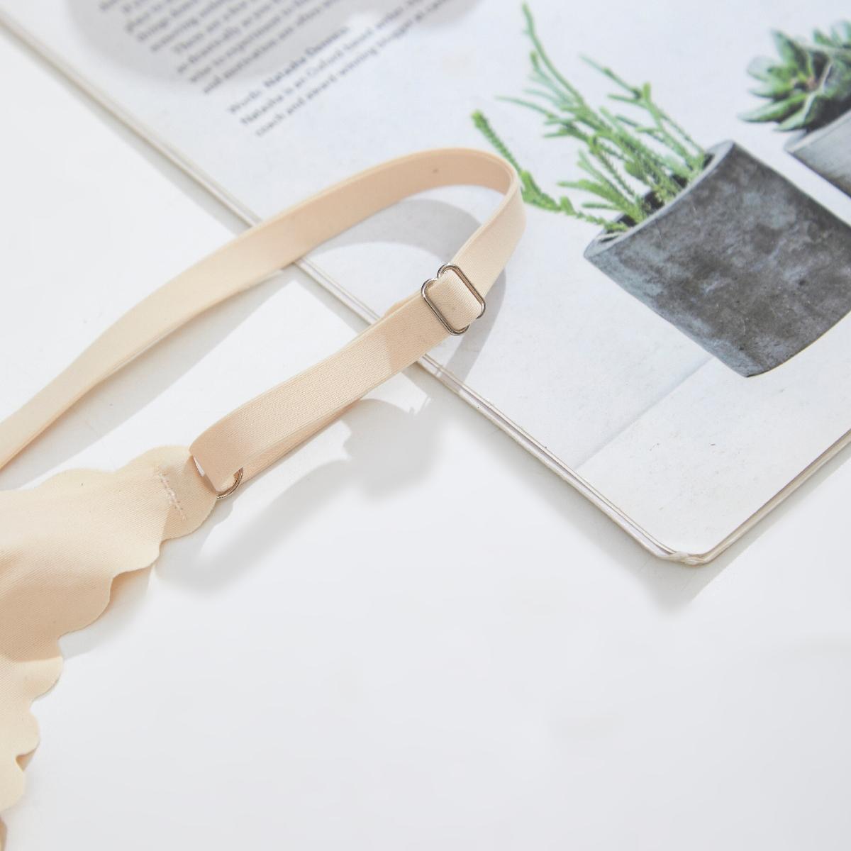 Scalloped Edge Wireless Bra | 3D Support Cups with Removable