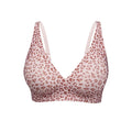 Womens Jelly Bras Wireless Deep V Bralette Comfy Push Up Tshirt Bras