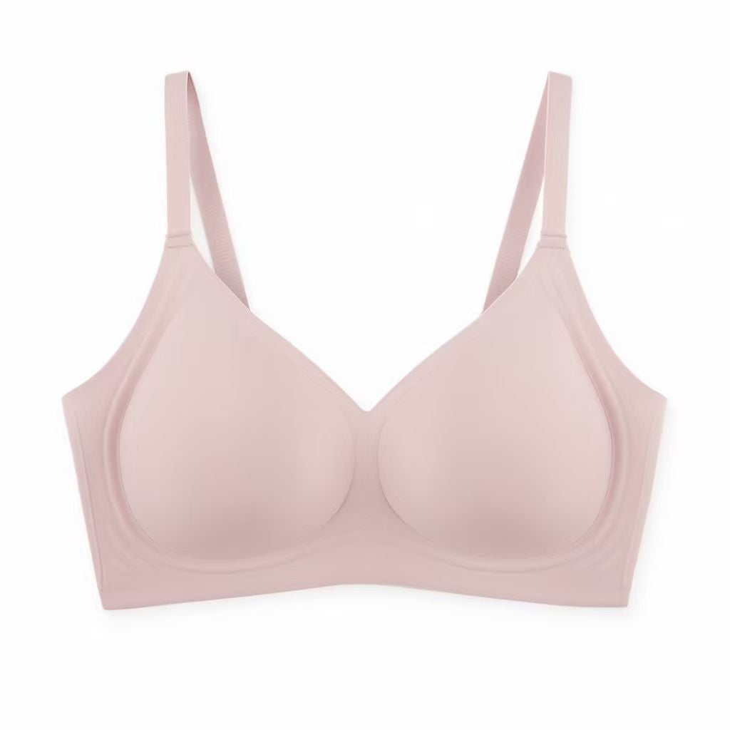 Seamless Wireless Bra with Semi-Fixed Cups | Supportive Everyday Bra