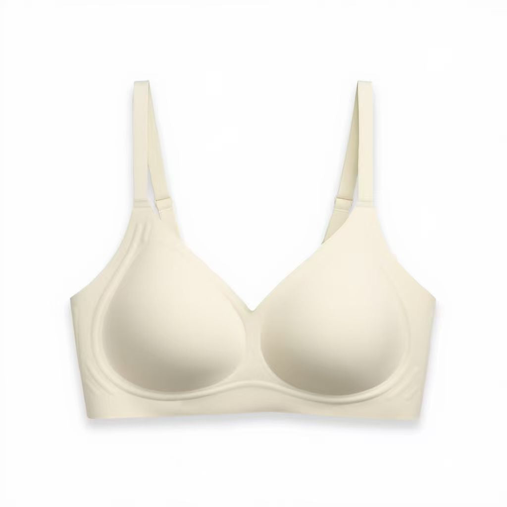 Seamless Wireless Bra with Semi-Fixed Cups | Supportive Everyday Bra