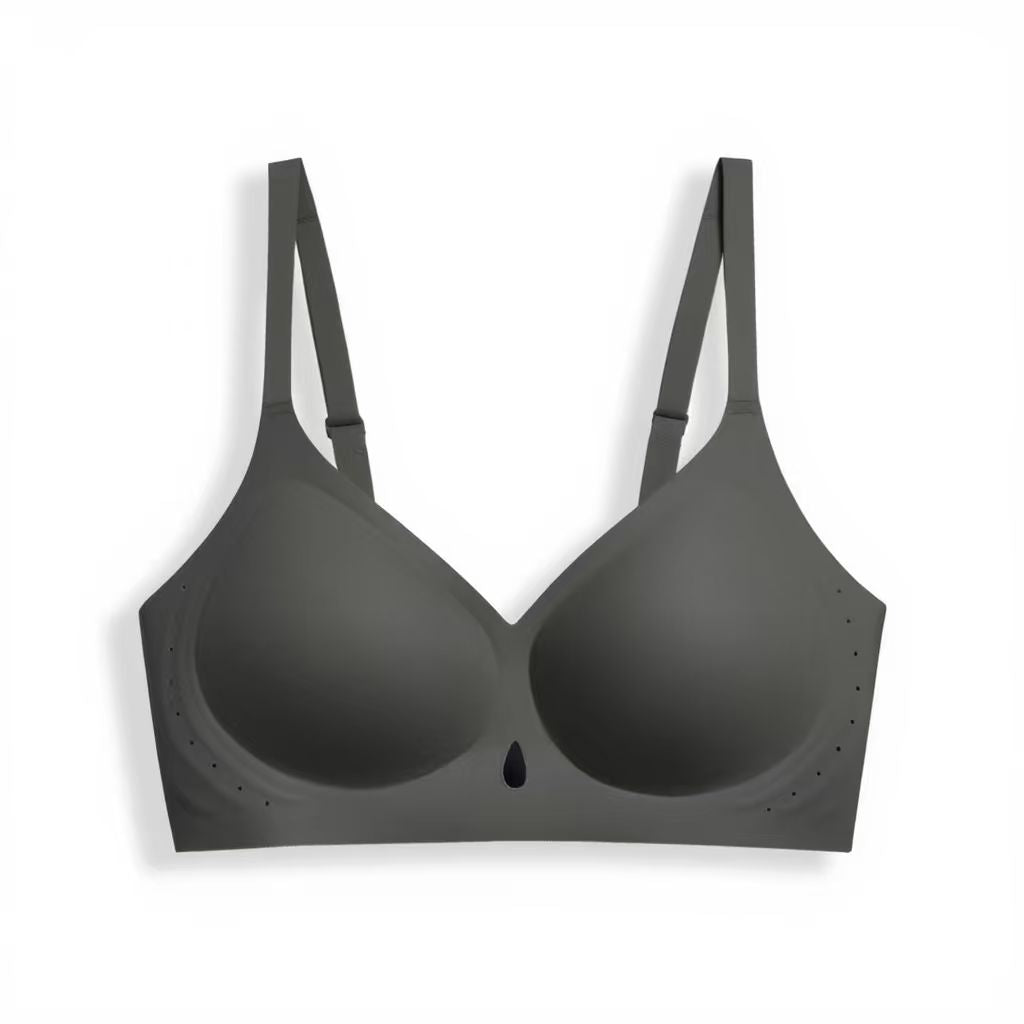 Stylish Teardrop Wireless Bra | Seamless Support with Adjustable Straps
