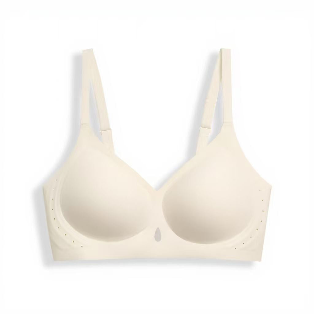 Stylish Teardrop Wireless Bra | Seamless Support with Adjustable Straps