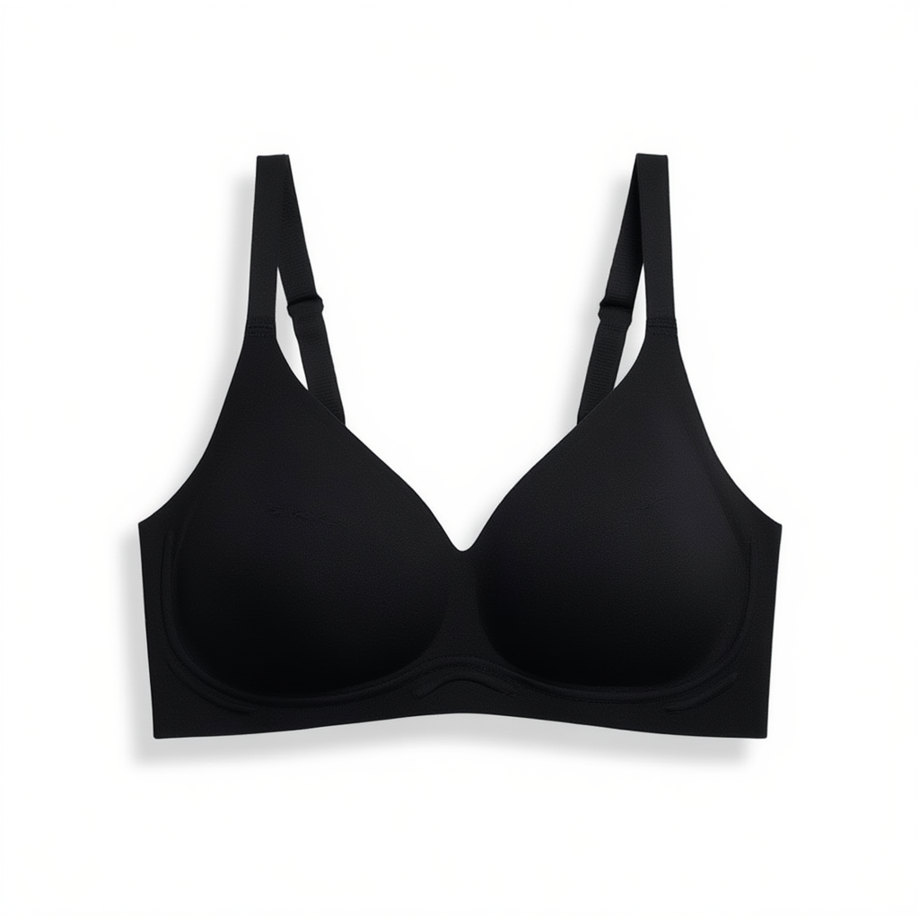 Seamless Wireless Bra with Semi-Fixed Cups | Supportive & Breathable